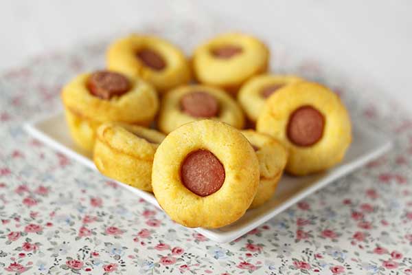 Muffins hot dog